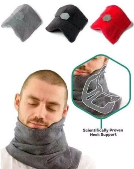 Airplane neck pillow scarf best sale