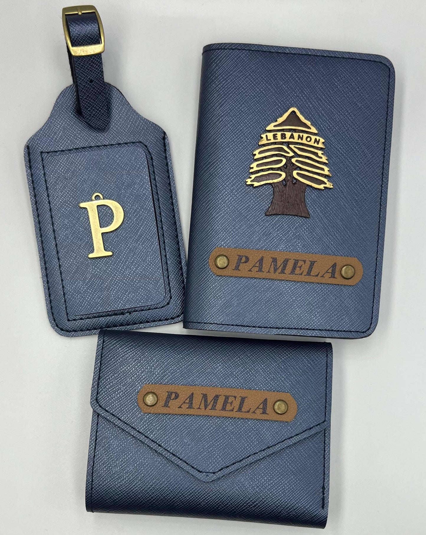 Valencia Luxury Personalized Travel Set