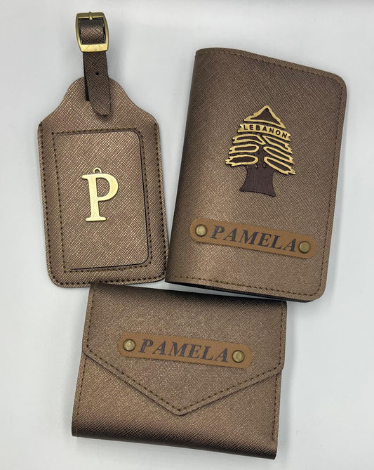 Valencia Luxury Personalized Travel Set
