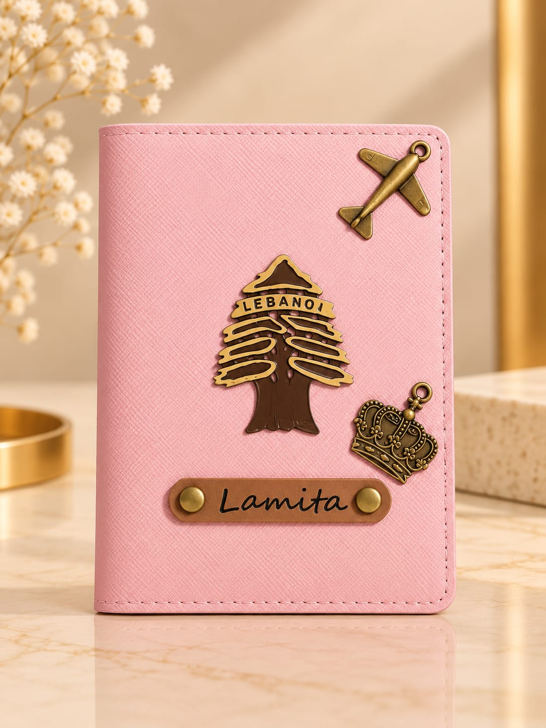 Cedar Crown Passport Cover