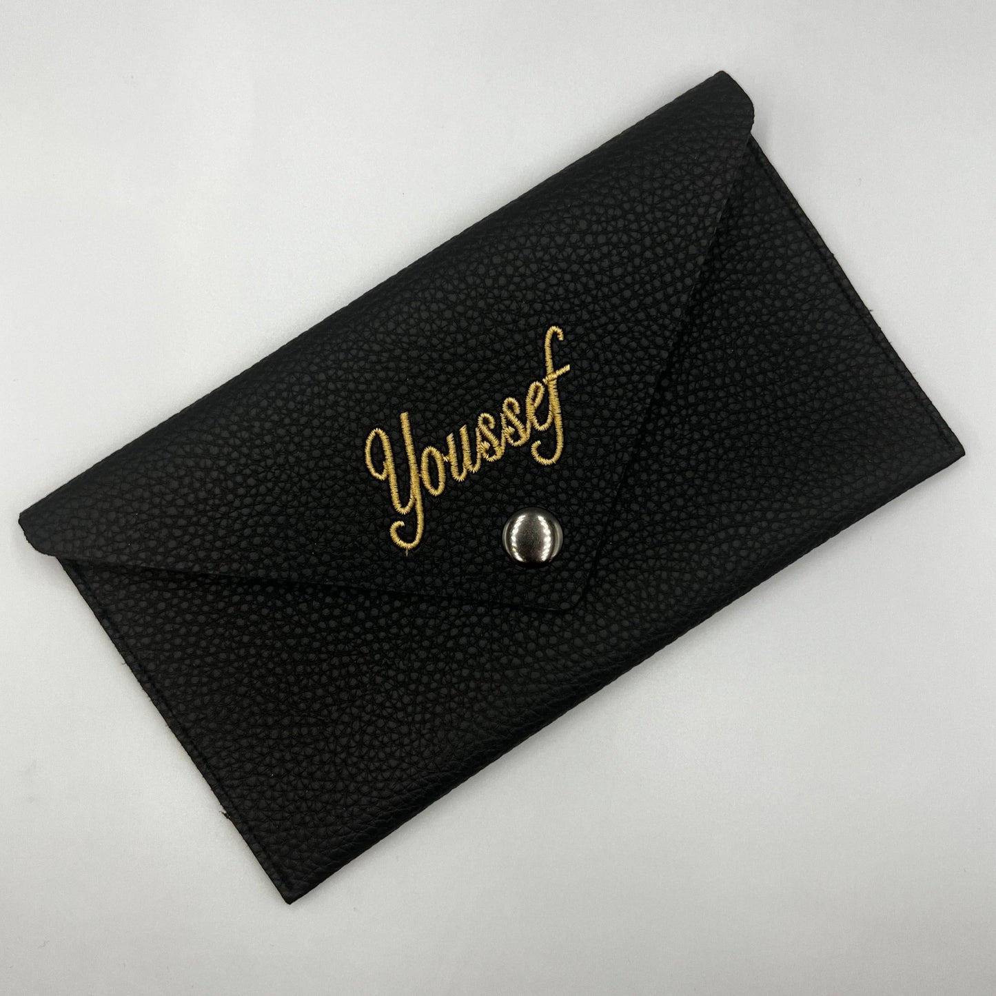 Embroidery Long Wallet