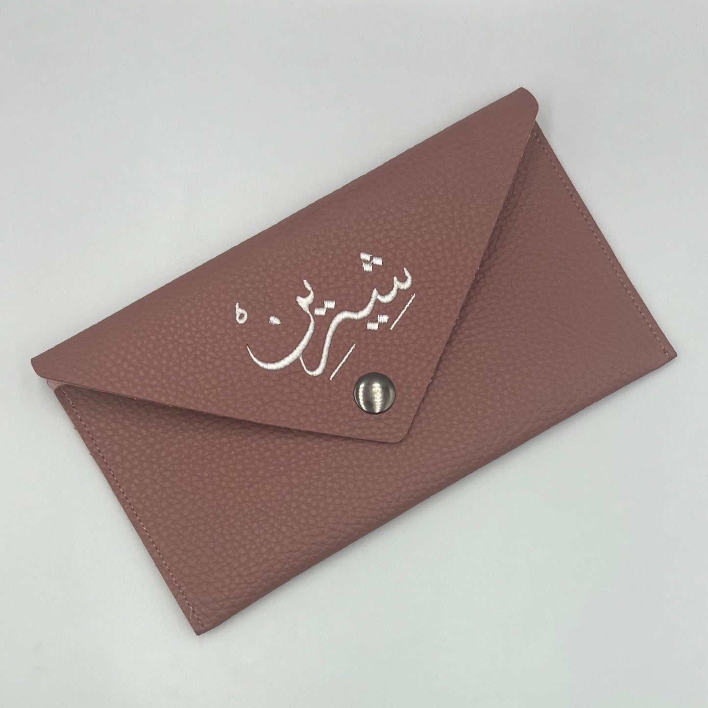 Embroidery Long Wallet