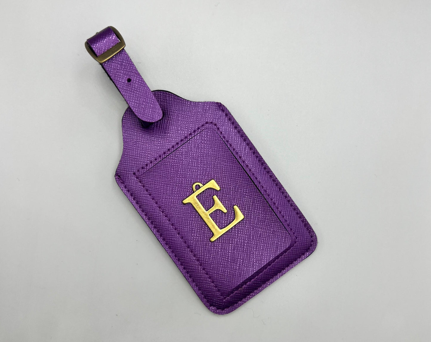 Bag Tag With Initial