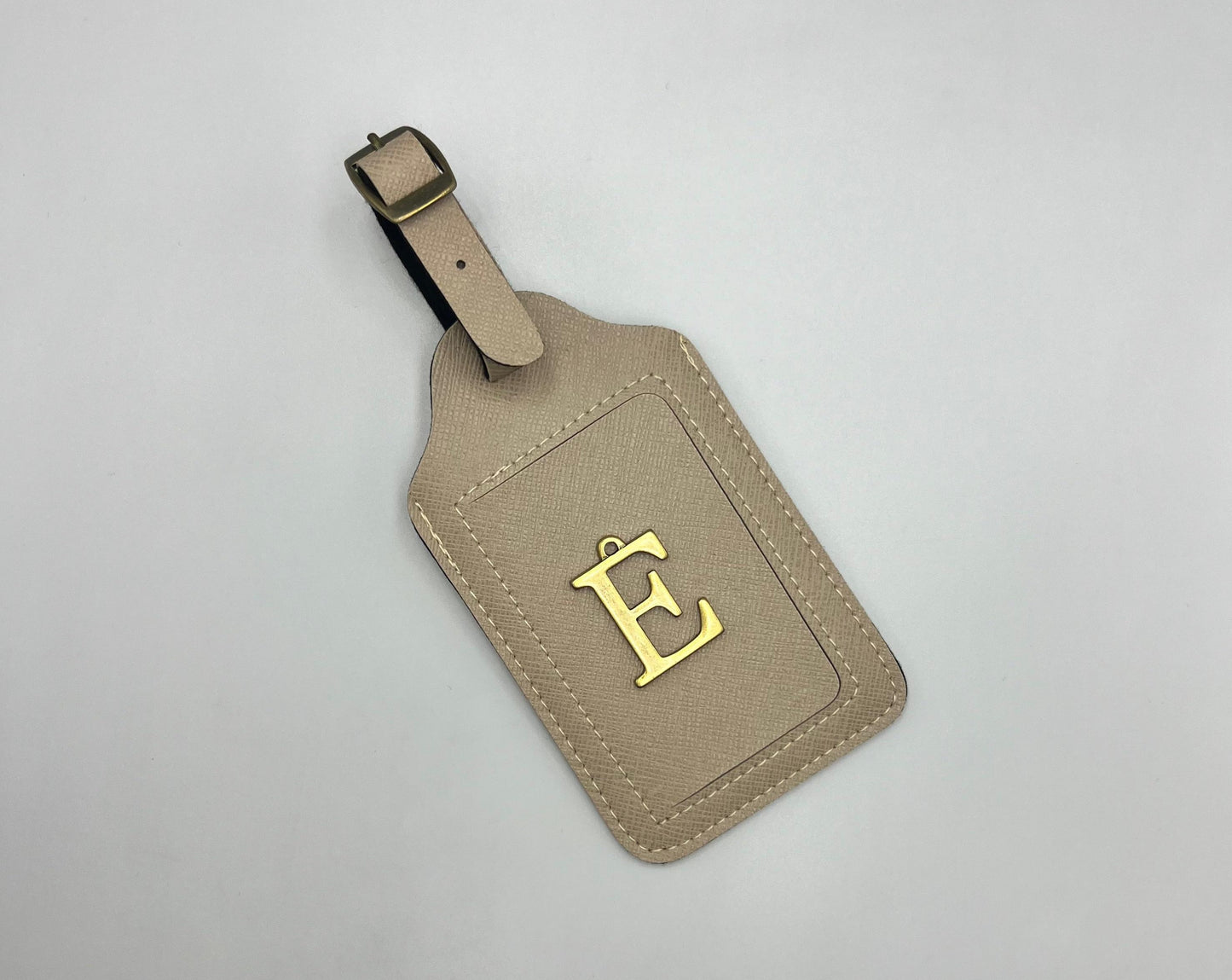 Bag Tag With Initial