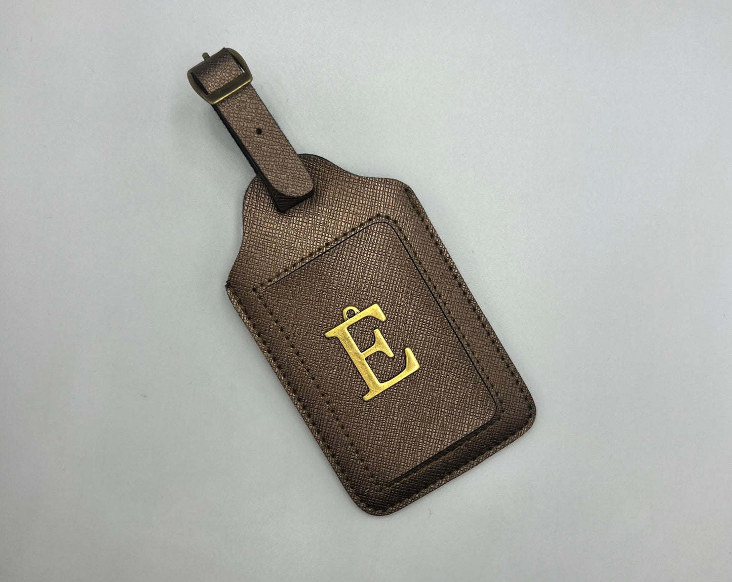 Bag Tag With Initial