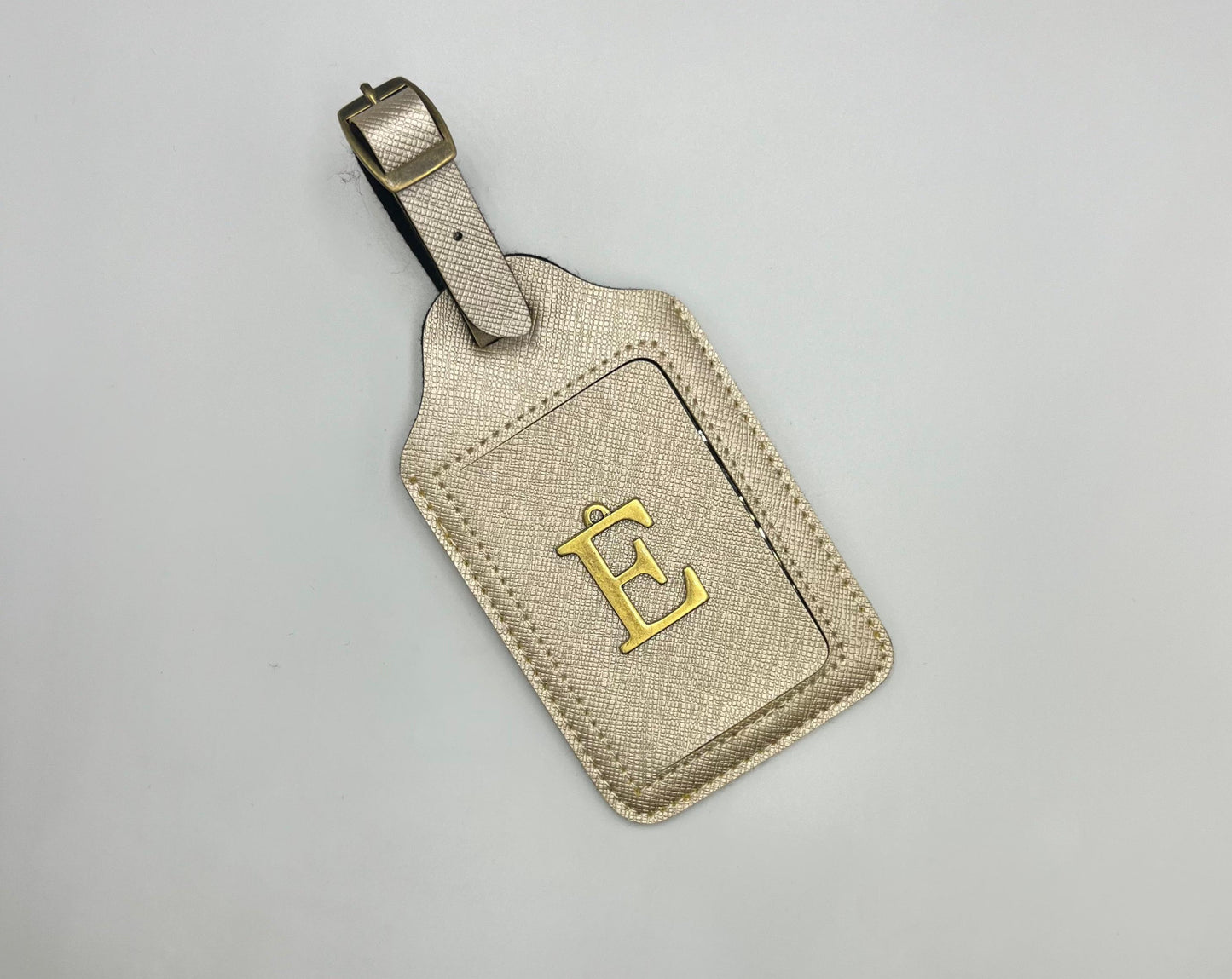 Bag Tag With Initial