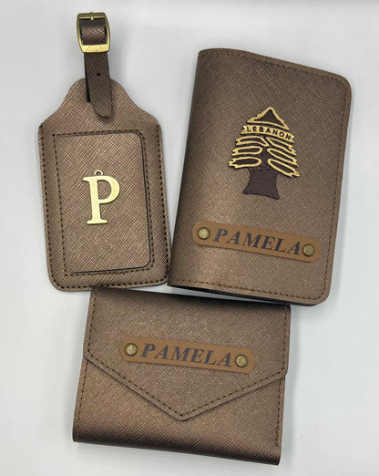 Valencia Luxury Personalized Travel Set